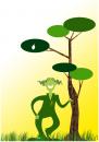 Cartoon: Vive la nature (small) by Erby tagged humour,nature,feuille