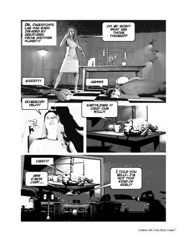 Cartoon: TMFV Page 02 (medium) by rblue tagged scifi,comic