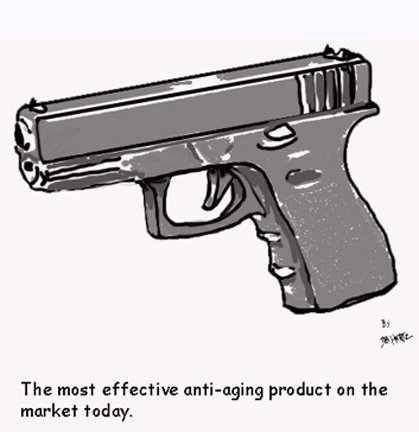 Cartoon: Gun Uncontrol (medium) by optimystical tagged killing,violence,stop,sanity,death,tragic,guns