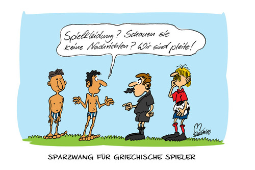 Cartoon: WM-Cartoon Griechenland (medium) by Mario Schuster tagged caricature,karikatur,worldcup,wm,football,soccer,fußball