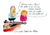 Cartoon: CSU stärkt Merkel den Rücken (small) by Mario Schuster tagged karikatur,cartoon,mario,schuster,angela,merkel,edmund,stoiber,horst,seehofer