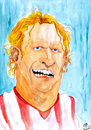 Cartoon: Diego Forlan (small) by Mario Schuster tagged diego forlan uruguay fußball soccer football wm worldcup portrait porträt caricature karikatur