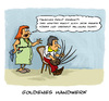 Cartoon: Goldenes Handwerk (small) by Mario Schuster tagged karikatur,cartoon,mario,schuster,nowitzki,korbmacher