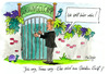 Cartoon: Job weg Frau weg (small) by Mario Schuster tagged karikatur,cartoon,mario,schuster,christian,wulff