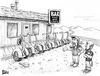 Cartoon: Create Your Own Caption Contest (small) by karlwimer tagged bowtie segway biker bar motorcycles