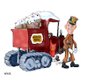 Cartoon: SD Kluger Postman (small) by karlwimer tagged christmas,rankin,bass,cartoon,holiday,animation,mailman,postman