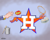 Cartoon: Wrist Slap for Houston Astros (small) by karlwimer tagged mlb,baseball,houston,astros,sign,stealing,cheating,penalties,sports,united,states