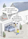 Cartoon: Spritztour (small) by droigks tagged selbstfahrendes,kraftfahrzeug,autonomes,landfahrzeug,autonomie,ki,ai,auto,automobil,droigks,roboterauto,eigensinn,intelligenz,familienmitglied,verkehrsteilnehmer