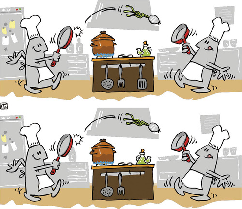 Cartoon: AraKids. 7 differences (medium) by nestormacia tagged humour,game