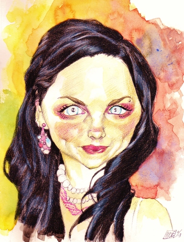 Cartoon: Amy Lee (medium) by wwoeart tagged amy,lee