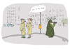 Cartoon: Frisch von der Uni (small) by darkplanet tagged uni,spione,agenten,schlapphut,beige,trench,anfänger,tarnung