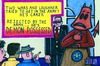 Cartoon: Loughners Deferment (small) by Tzod Earf tagged jared,loughner,demon,possession,us,army,deferment,satans,valentine,murder,mass,insanity,plea,gabrielle,giffords