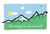 Cartoon: Greetings from Switzerland! (small) by Ballner tagged chf