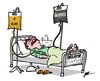 Cartoon: The Irish patient (small) by Ballner tagged ireland