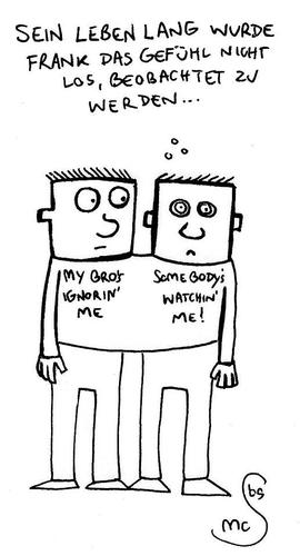 Cartoon: bros (medium) by XombieLarry tagged bro
