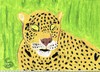 Cartoon: leopard (small) by XombieLarry tagged leopard,africa,dschungel,katze