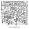 Cartoon: birdbee - choice (small) by birdbee tagged birdbee,choice,chop,store,juice,consumption,paralyzed