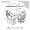 Cartoon: future (small) by birdbee tagged future,job,interview,question,fear,uncertain,commitment