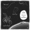 Cartoon: stars (small) by birdbee tagged birdbee stars sky night constellations squid bicycle