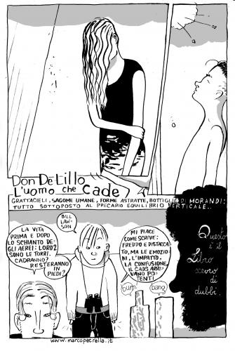 Cartoon: de lillo (medium) by marco petrella tagged de,lillo,books