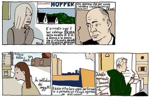 Cartoon: hopper catalogue (medium) by marco petrella tagged edwardhopper