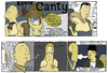 Cartoon: kevin canty (small) by marco petrella tagged writers