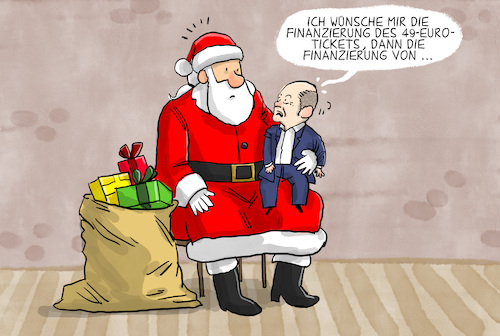 Cartoon: Finanzierungswünsche (medium) by leopold maurer tagged finanzierung,scholz,wunsch,bund,länder,treffen,49,euro,ticket,vorhaben,ampel,regierung,steuer,geld,budget,ausgaben,krise,inflation,energie,kosten,ukraine,krieg,waffen,eu,zahlung,olaf,weihnachtsmann,liste,leopold,maurer,cartoon,karikatur,finanzierung,scholz,wunsch,bund,länder,treffen,49,euro,ticket,vorhaben,ampel,regierung,steuer,geld,budget,ausgaben,krise,inflation,energie,kosten,ukraine,krieg,waffen,eu,zahlung,olaf,weihnachtsmann,liste,leopold,maurer,cartoon,karikatur