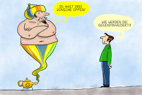 Cartoon: Gegenfinanzierung (medium) by leopold maurer tagged politik,wahlen,lenkungsmassnahmen,steuererhoehungen,steuererleichterungen,foerderungen,zahlung,gegenfinanzierung,politiker,wahlversprechen,wahl,demokratie,haushalt,budget,leopold,maurer,cartoon,karikatur,politik,wahlen,lenkungsmassnahmen,steuererhoehungen,steuererleichterungen,foerderungen,zahlung,gegenfinanzierung,politiker,wahlversprechen,wahl,demokratie,haushalt,budget,leopold,maurer,cartoon,karikatur