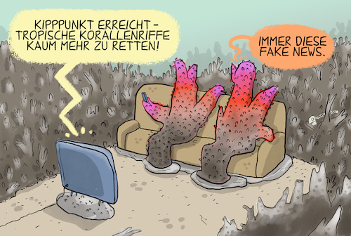 Cartoon: Kipppunkt erreicht (medium) by leopold maurer tagged kipppunkt,erderwärmung,wassertemperatur,weltmeere,korallen,korallenriffe,absterben,klimawandel,katastrophe,umwelt,folgen,überflutungen,überschwemmung,wellenbrecher,fische,tropisch,erneuerbare,energie,leopold,maurer,cartoon,karikatur,kipppunkt,erderwärmung,wassertemperatur,weltmeere,korallen,korallenriffe,absterben,klimawandel,katastrophe,umwelt,folgen,überflutungen,überschwemmung,wellenbrecher,fische,tropisch,erneuerbare,energie,leopold,maurer,cartoon,karikatur