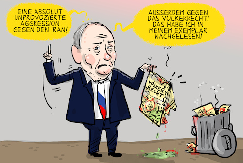 Putin sagt Iran Unterstützung zu Putin sagt Iran Unterstützung zu