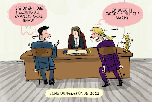 Scheidungsgründe 2022