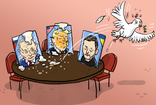 Trilaterale Friedensverhandlung