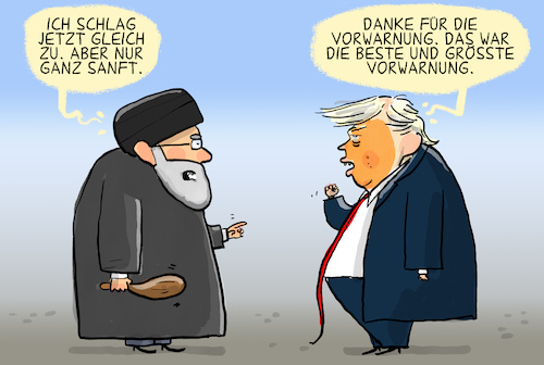 Trump bedankt sich bei Iran Trump bedankt sich bei Iran