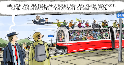 Cartoon: Verkaufsstart Deutschlandticket (medium) by leopold maurer tagged 49,euro,deutschlandticket,oeffentlicher,verkehr,bahn,bus,ueberfuellt,deutsche,klima,verspaetung,verkauf,ticket,passagiere,bahnhof,ermaessigung,leopold,maurer,cartoon,karikatur,49,euro,deutschlandticket,oeffentlicher,verkehr,bahn,bus,ueberfuellt,deutsche,klima,verspaetung,verkauf,ticket,passagiere,bahnhof,ermaessigung,leopold,maurer,cartoon,karikatur