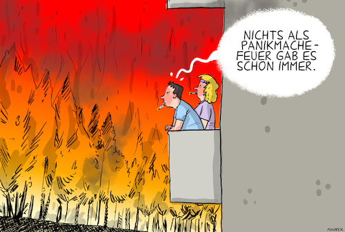 Cartoon: Waldbrände (medium) by leopold maurer tagged waldbrand,brand,klimawandel,menschengemacht,erderwärmung,hitze,sommer,trockenheit,dürre,klimaleugner,panikmache,wissenschaft,warnung,katastrophe,leopold,maurer,karikatur,cartoon,waldbrand,brand,klimawandel,menschengemacht,erderwärmung,hitze,sommer,trockenheit,dürre,klimaleugner,panikmache,wissenschaft,warnung,katastrophe,leopold,maurer,karikatur,cartoon