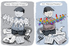 Cartoon: Pressefreiheit (small) by leopold maurer tagged pressefreiheit,deutschland,welt,china,ranking,fällt,leopold,maurer,karikatur,cartoon