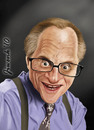 Cartoon: Larry King (small) by Jiwenk tagged larry,king