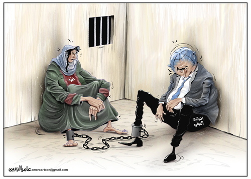Cartoon: Gaza (medium) by Amer-Cartoons tagged gaza