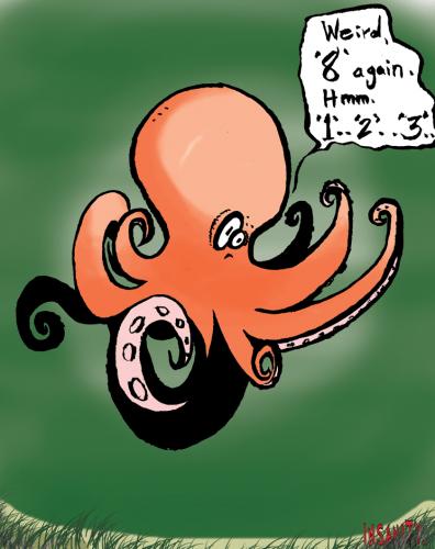 Cartoon: insanity octopus (medium) by ericHews tagged insanity,octopus