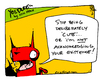 Cartoon: Yet another Yo and Dude comic! (small) by ericHews tagged cute,deliberate