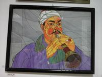 Cartoon: Oboe player (medium) by omar seddek mostafa tagged player,oboe