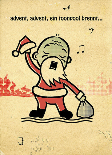 Cartoon: Advent (medium) by cosmo9 tagged weihnachten,advent,toonpool
