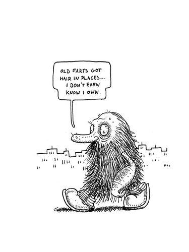 Cartoon: olle Männer 72 (medium) by cosmo9 tagged haare