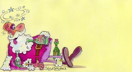 Cartoon: Papa Noel (medium) by Lamo tagged christmas,noel