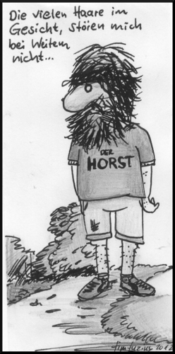 Cartoon: Bärtiger Horst (medium) by timfuzius tagged horst,bart,gammel,typ