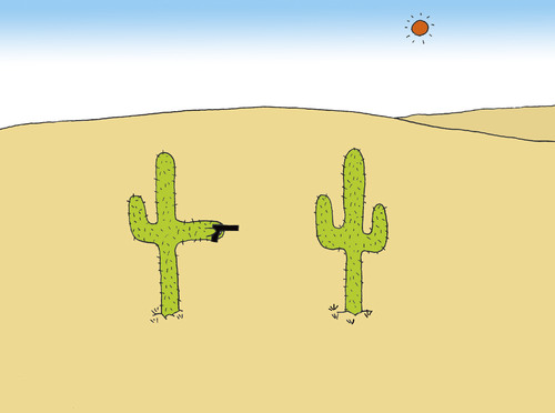 Cartoon: Hold up!! (medium) by joruju piroshiki tagged hold,up,robber,desert,mugger,pistol,hold,up,robber,desert,mugger,pistol