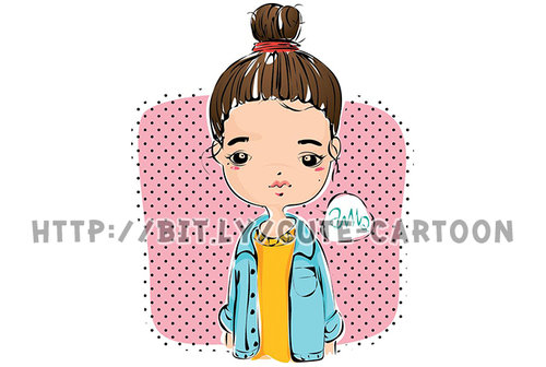 Cartoon: Cute caricature cartoon (medium) by itonggg tagged cute,caricature,cartoon