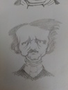 Cartoon: Edgar Allan Poe (small) by Alexoski tagged poets