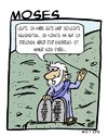 Cartoon: Moses (small) by Astu tagged religion moses