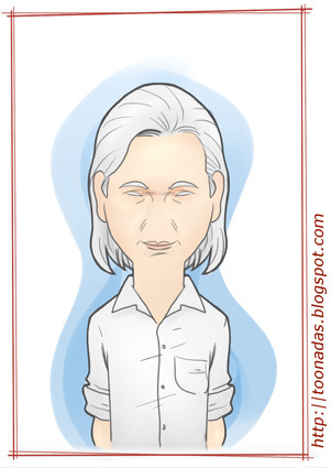Cartoon: Julian Assange (medium) by Freelah tagged julian,assange,wikileaks
